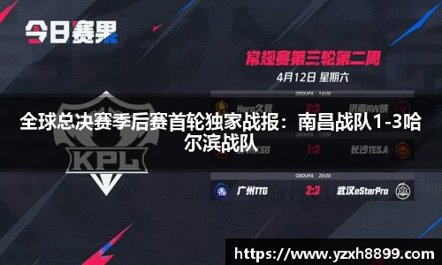 全球总决赛季后赛首轮独家战报：南昌战队1-3哈尔滨战队
